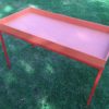 Orange display cabinet