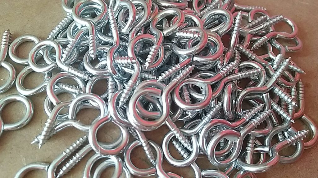 Zinc Plated Threaded Eye Hook reshow